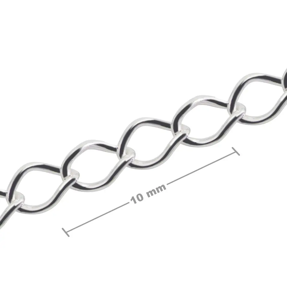 Stříbrný řetízek v metráži 2,9 mm -