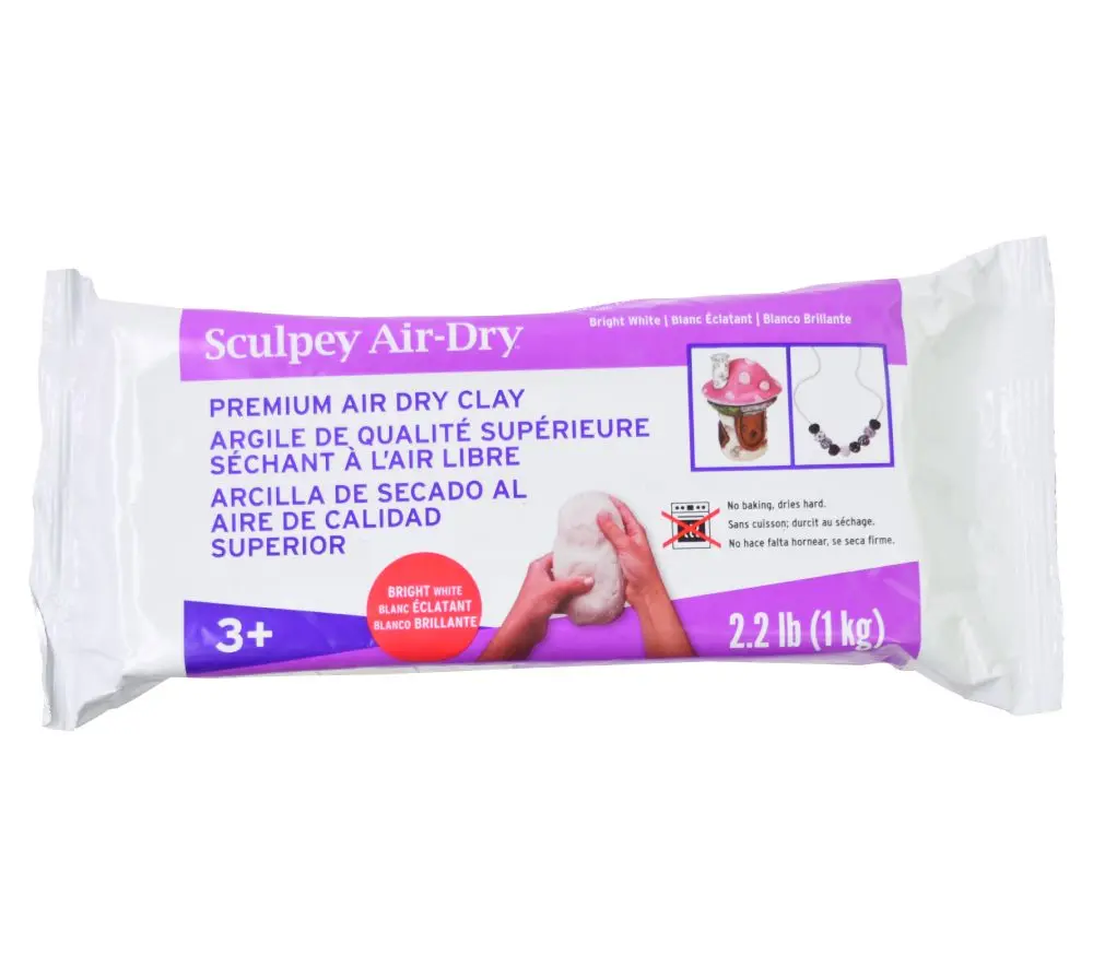 Sculpey samotvrdnoucí hmota bílá -