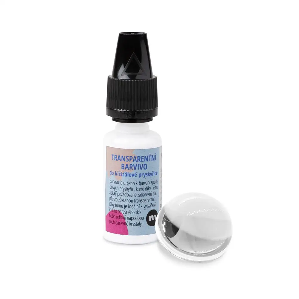 Manumi Transparentní NANO barvivo do křišťálové pryskyřice bílé 5ml -