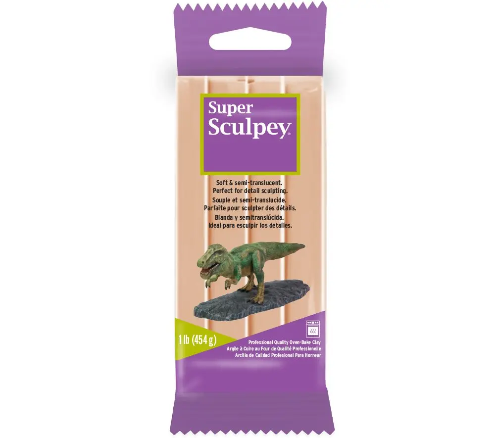 Sculpey Super 454g béžová -