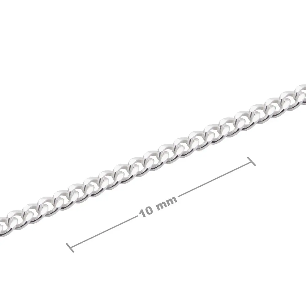 Stříbrný řetízek v metráži 1 mm -