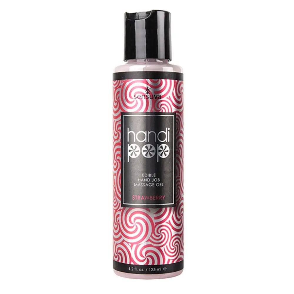 Sensuva - intim krém pro muže na masturbaci - jahoda - 125 ml