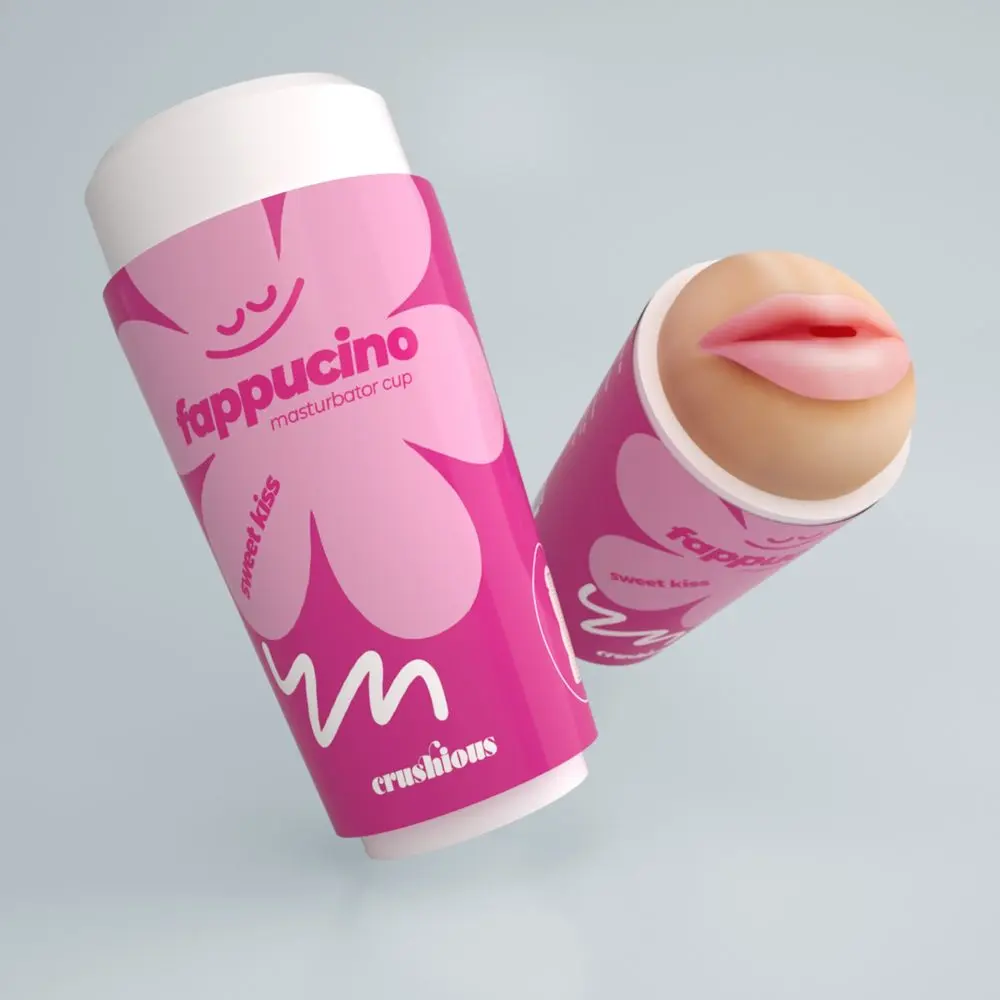 Crushious Fappucino Sweet Kiss Portable Oral Masturbator