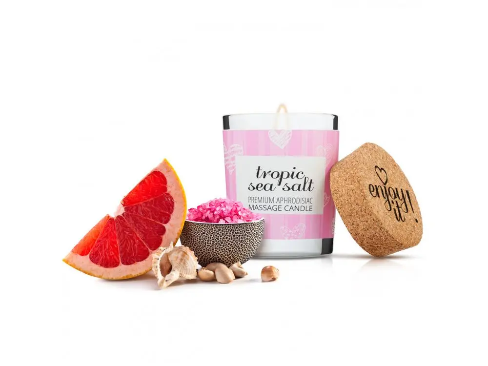 Masážní svíčka Enjoy it! Tropic sea salt - Magnetifico