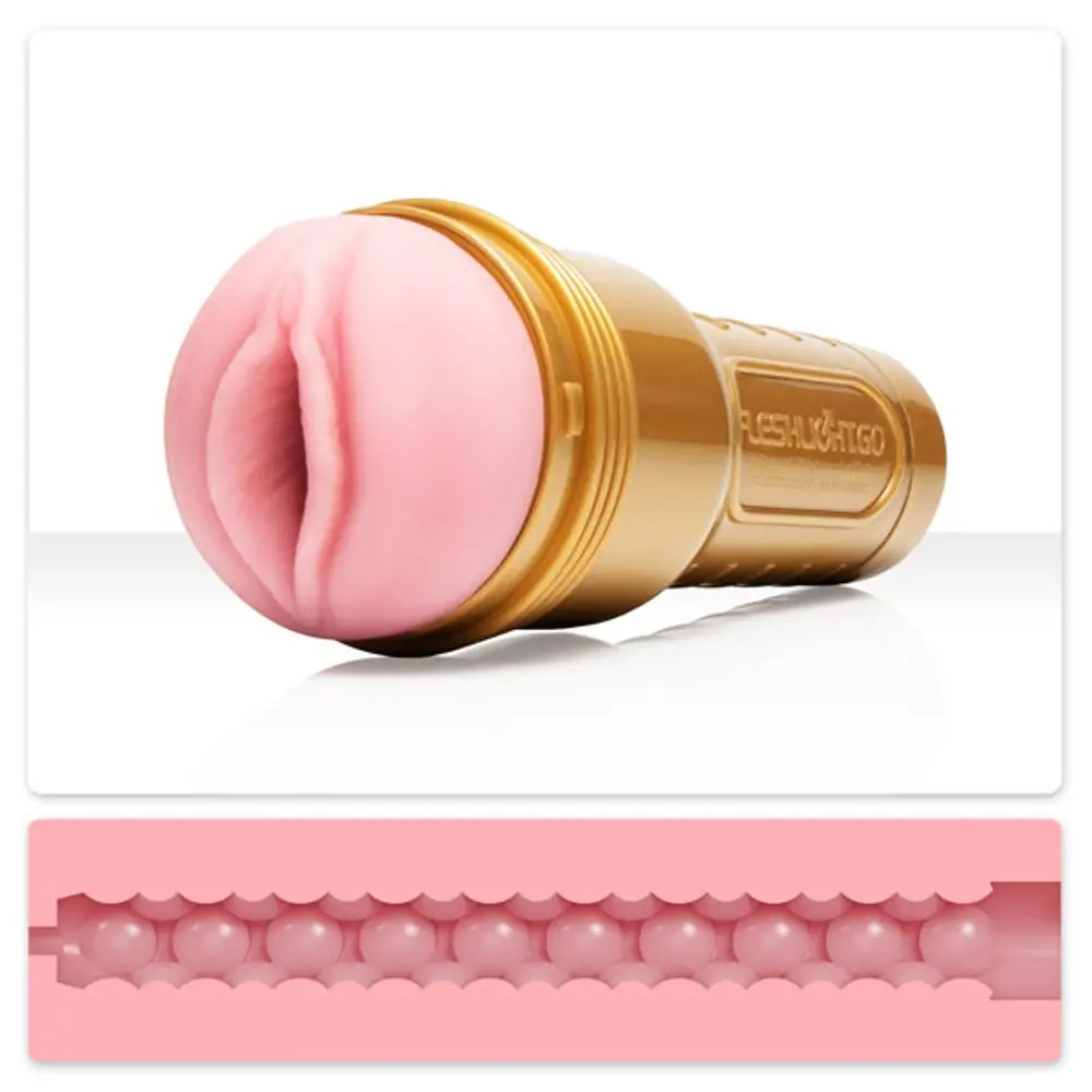 Fleshlight GO Stamina Training Unit Lady - kompaktní vagína (růžová)