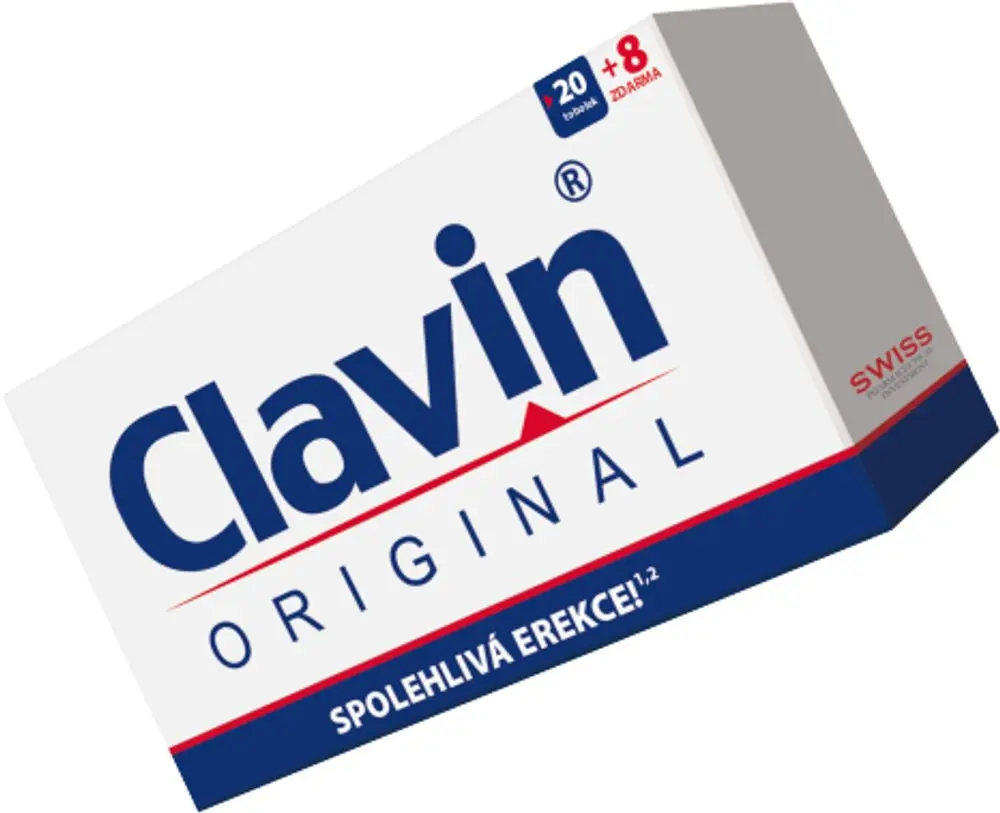 Clavin Original tob.20+8 ZDARMA