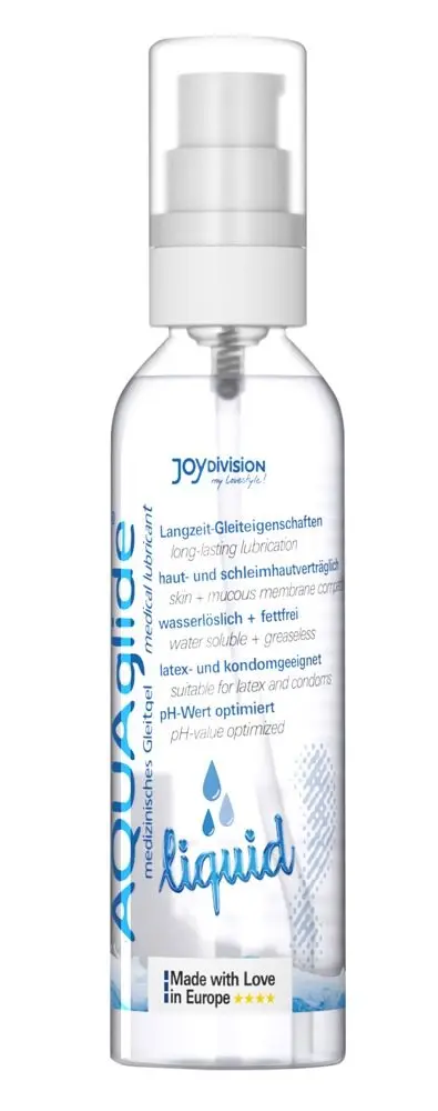 AQUAglide - lubrikační gel na vodní bázi - jemný - 50 ml
