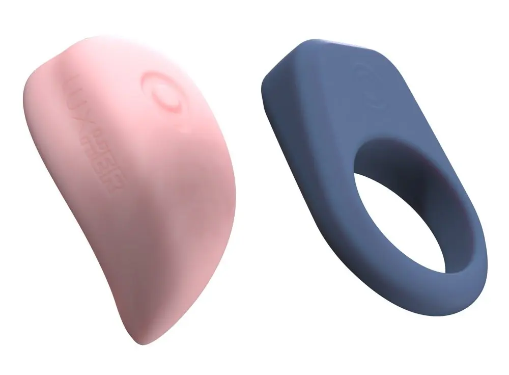 LUXUS Climax Together by Kiiroo - magnetická, aplikací ovládaná sada párového vibrátoru