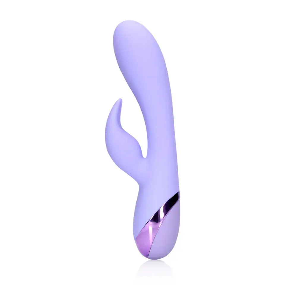 Loveline - vibrátor s králičími oušky - dobíjecí - fialový