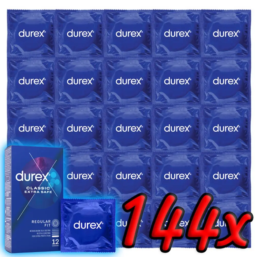 Durex Classic Extra Safe Regular Fit kondomy 24 ks