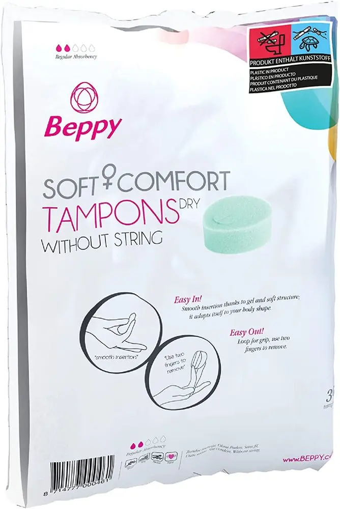 Menstruační houbička Beppy DRY - klasická, 1 ks