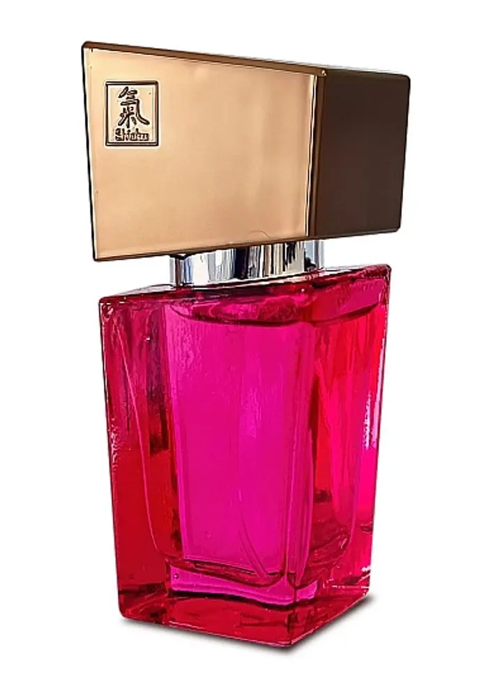 Parfém HOT Shiatsu Fragrance pink s feromony pro ženy
