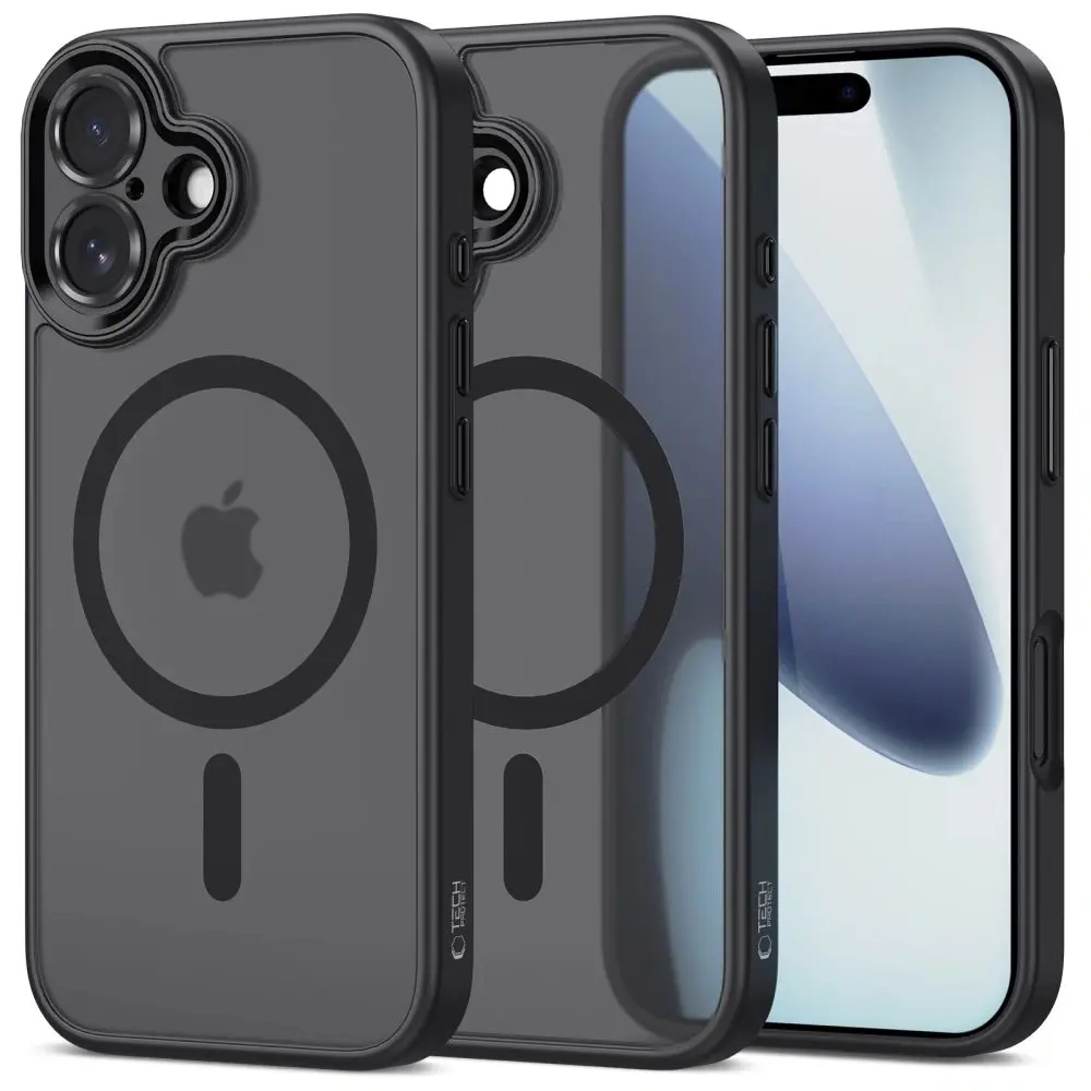 Tech-Protect MagCam MagSafe, iPhone 17, černý matný