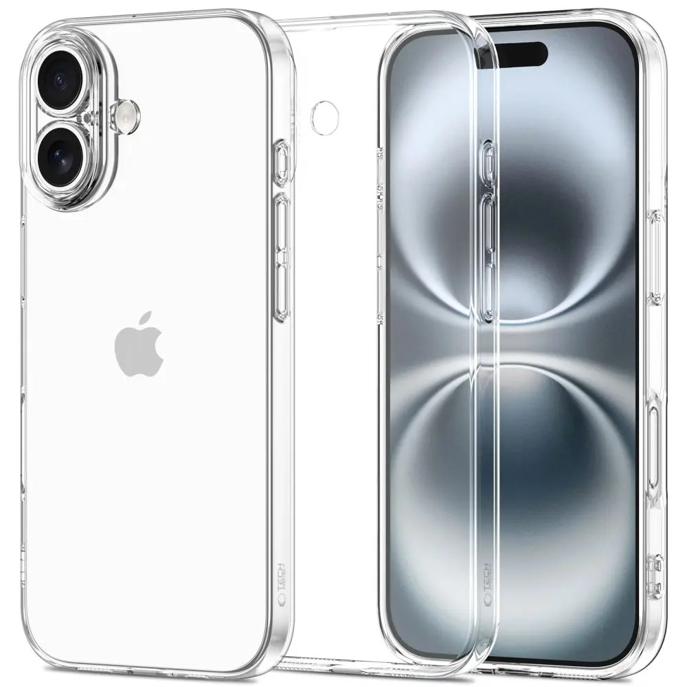 Tech-Protect Flexair iPhone 17, průhledný