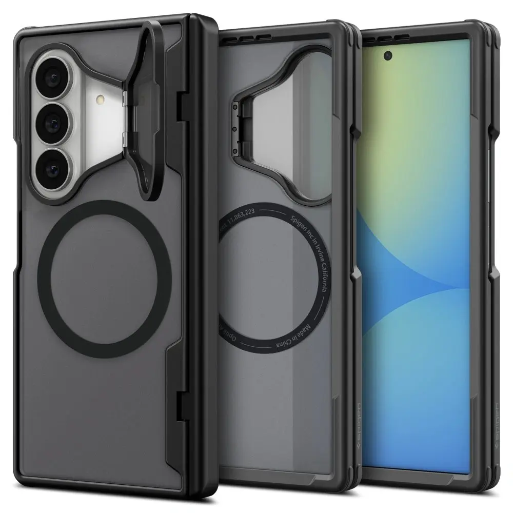 Spigen Optik Armor Pro MagSafe, Samsung Galaxy Z Fold 8 Ultra, černý