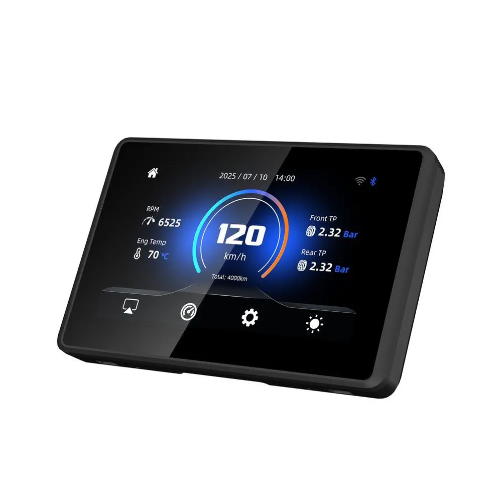 6" Bezdrátový displej pro motocykly BMW, Apple CarPlay / Android Auto