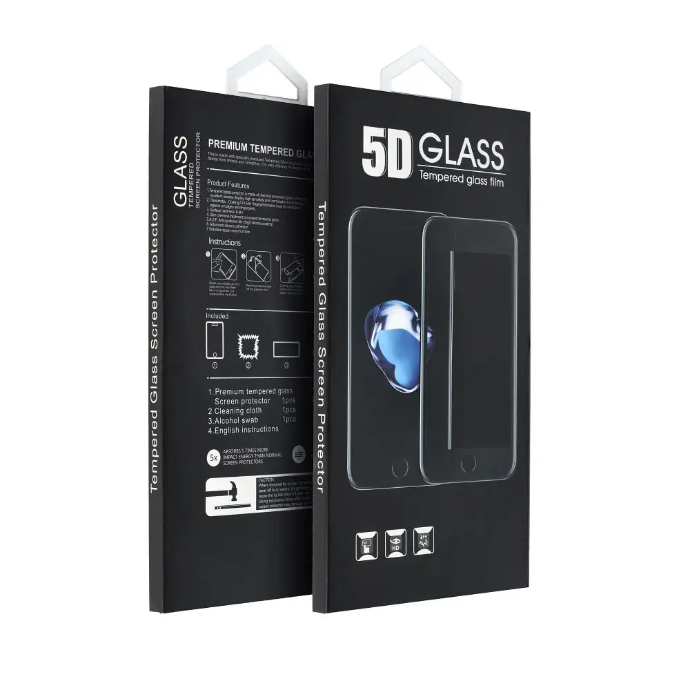 5D Tvrzené sklo pro Samsung Galaxy A35 / A55 / S25 FE, černé