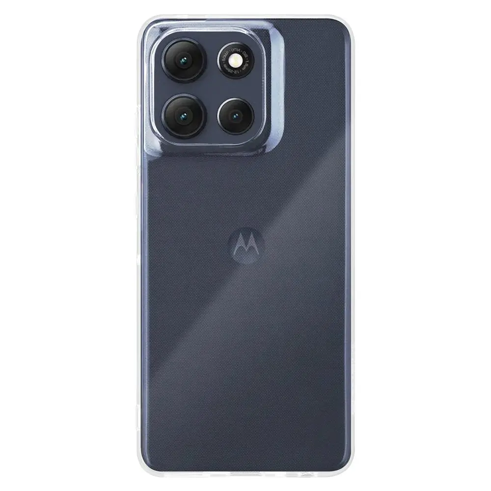 Tactical TPU obal pro Motorola Moto G86, průhledný