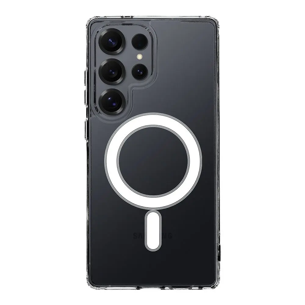Zadní kryt Tactical MagForce pro Samsung Galaxy S25 Ultra Transparent