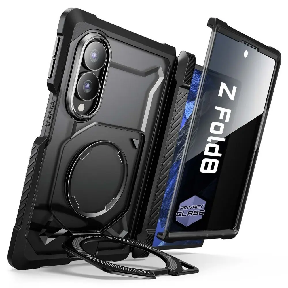 Supcase UB Grip Mag MagSafe Privacy, Samsung Galaxy Z Fold 8, černý