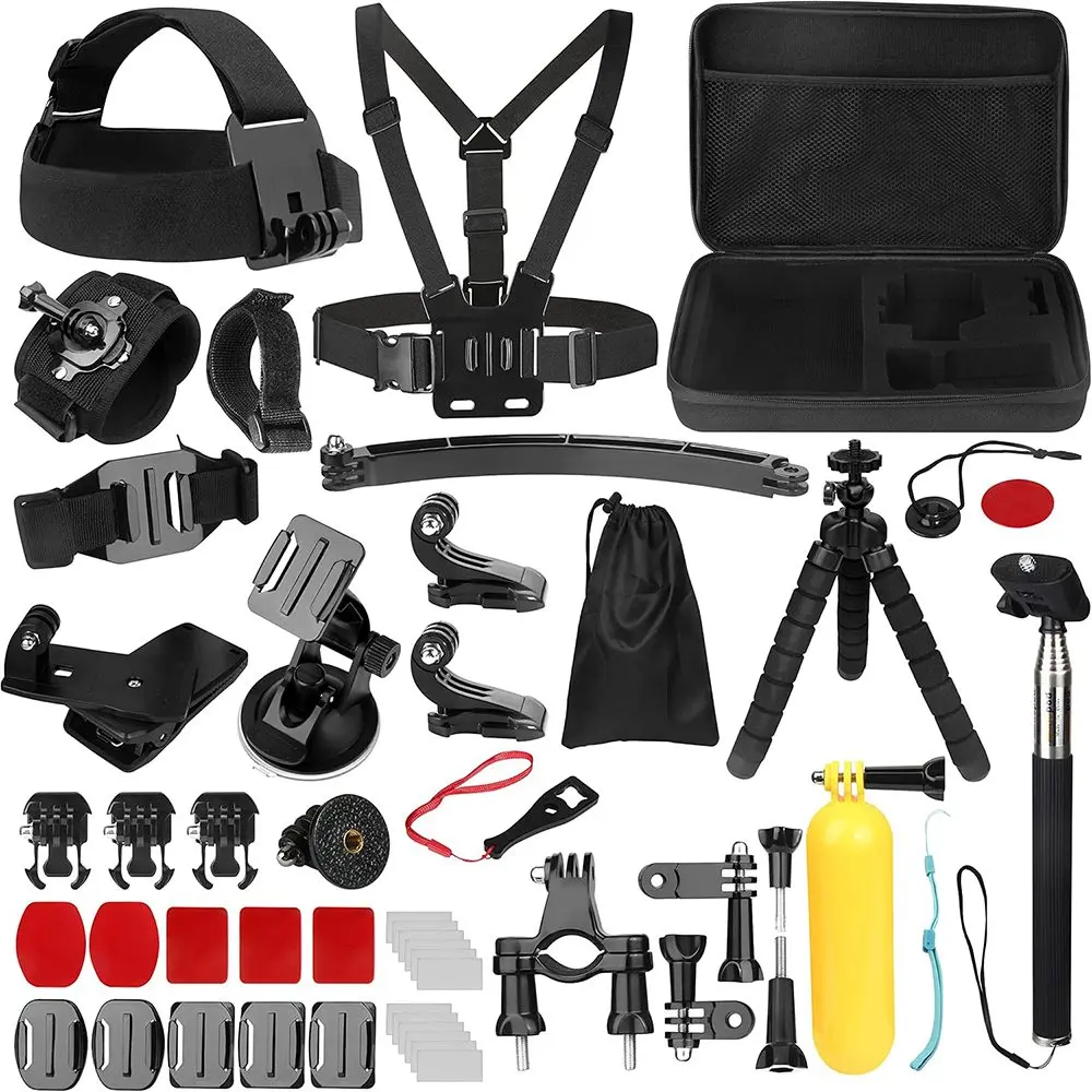 Techsuit Sada doplňků CamQuest 50v1 (SA50) pro GoPro Hero, SJCAM
