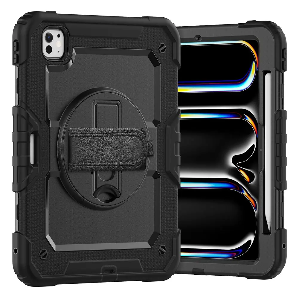 JP Solid360 obal na tablet, iPad Pro 11 2024 / 2025, černý