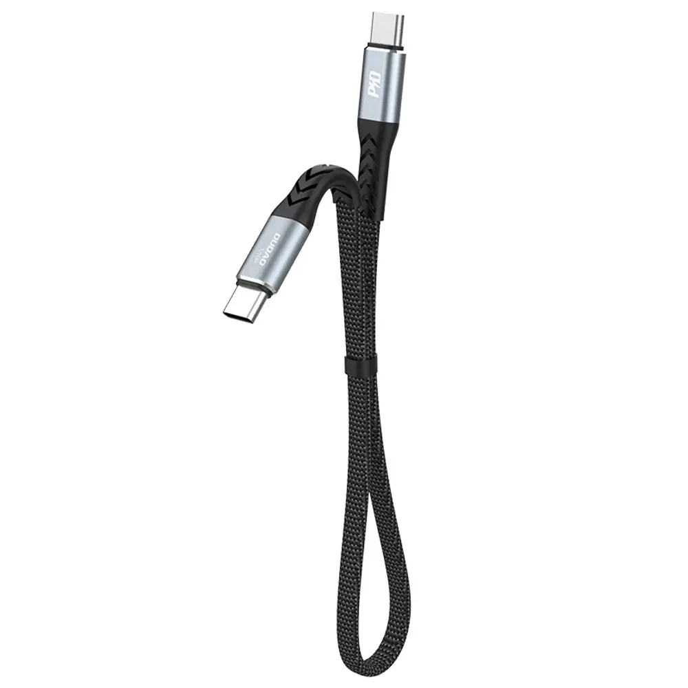 Dudao L10C kabel USB-C - USB-C, PD 100W 5A, 0,23 m, černý