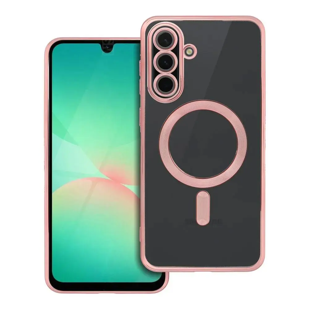Electro Mag Cover s MagSafe, Samsung Galaxy A56, rosegold