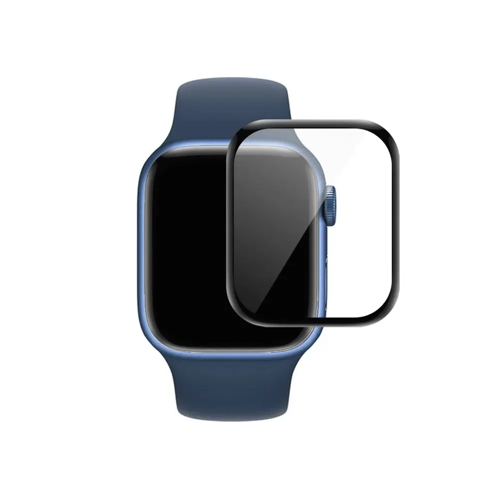 JP Watch Glass hybridní sklo, Apple Watch 7 / 8 / 9 (41 mm), černé