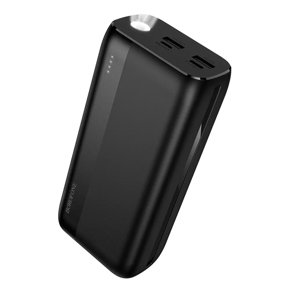 Borofone Powerbanka BJ86A 30 000 mAh, 2x USB-A, černá