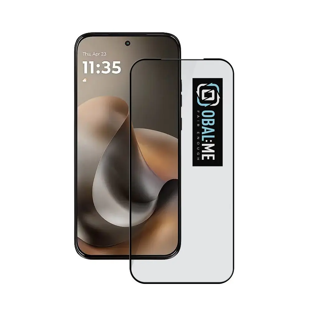 OBAL:ME 5D Tvrzené Sklo pro Motorola G77, černé