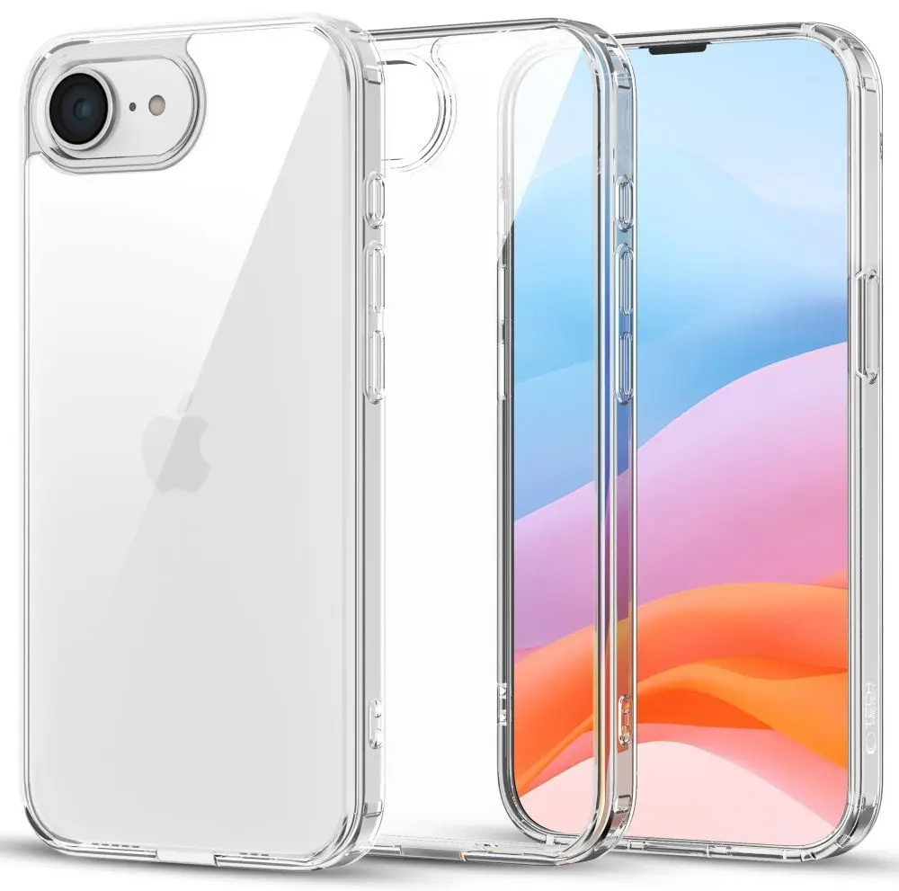 Tech-Protect Flexair Hybrid, iPhone 16e / 17e, průhledný