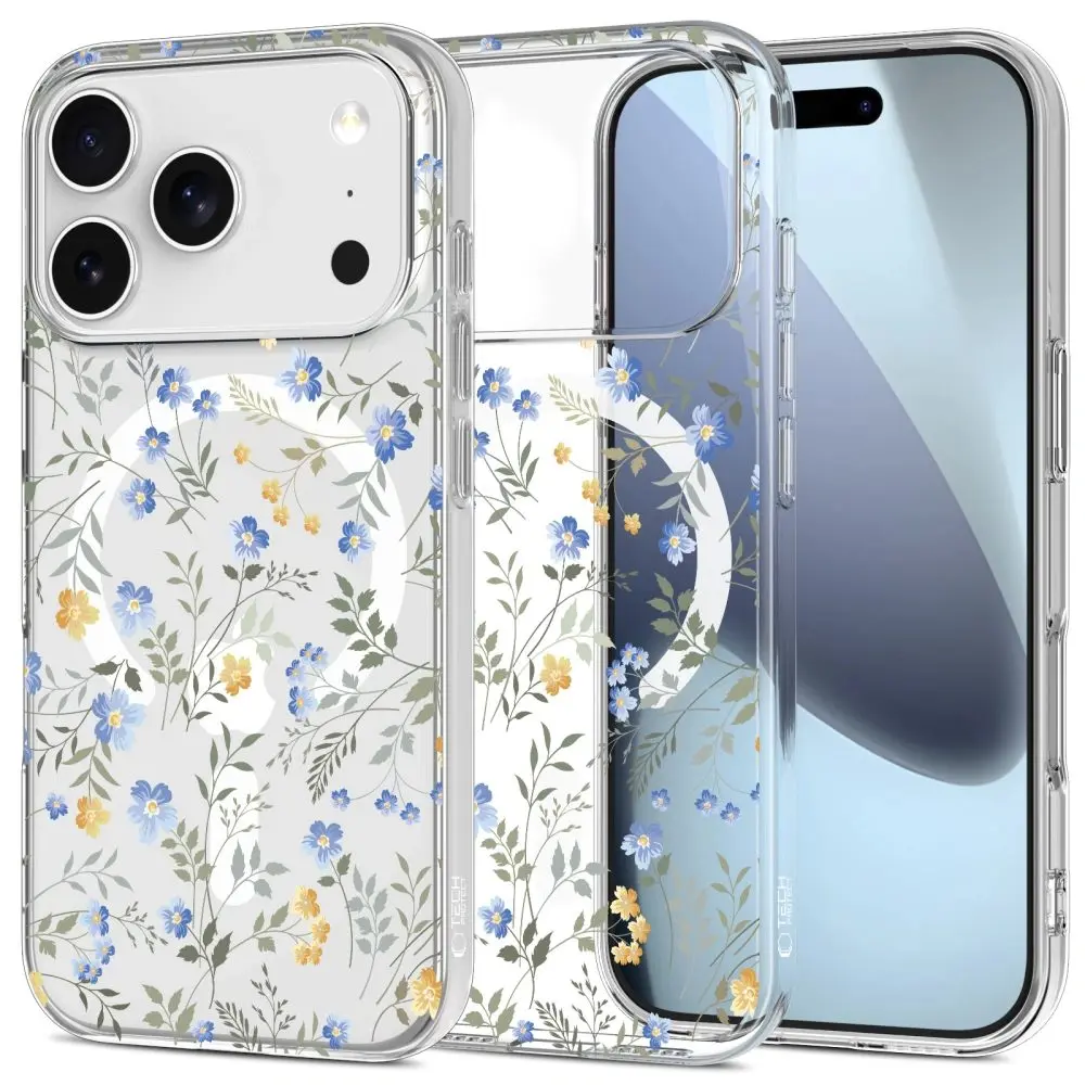 Tech-Protect Flexair MagSafe, iPhone 17 Pro Max, luční kvítí