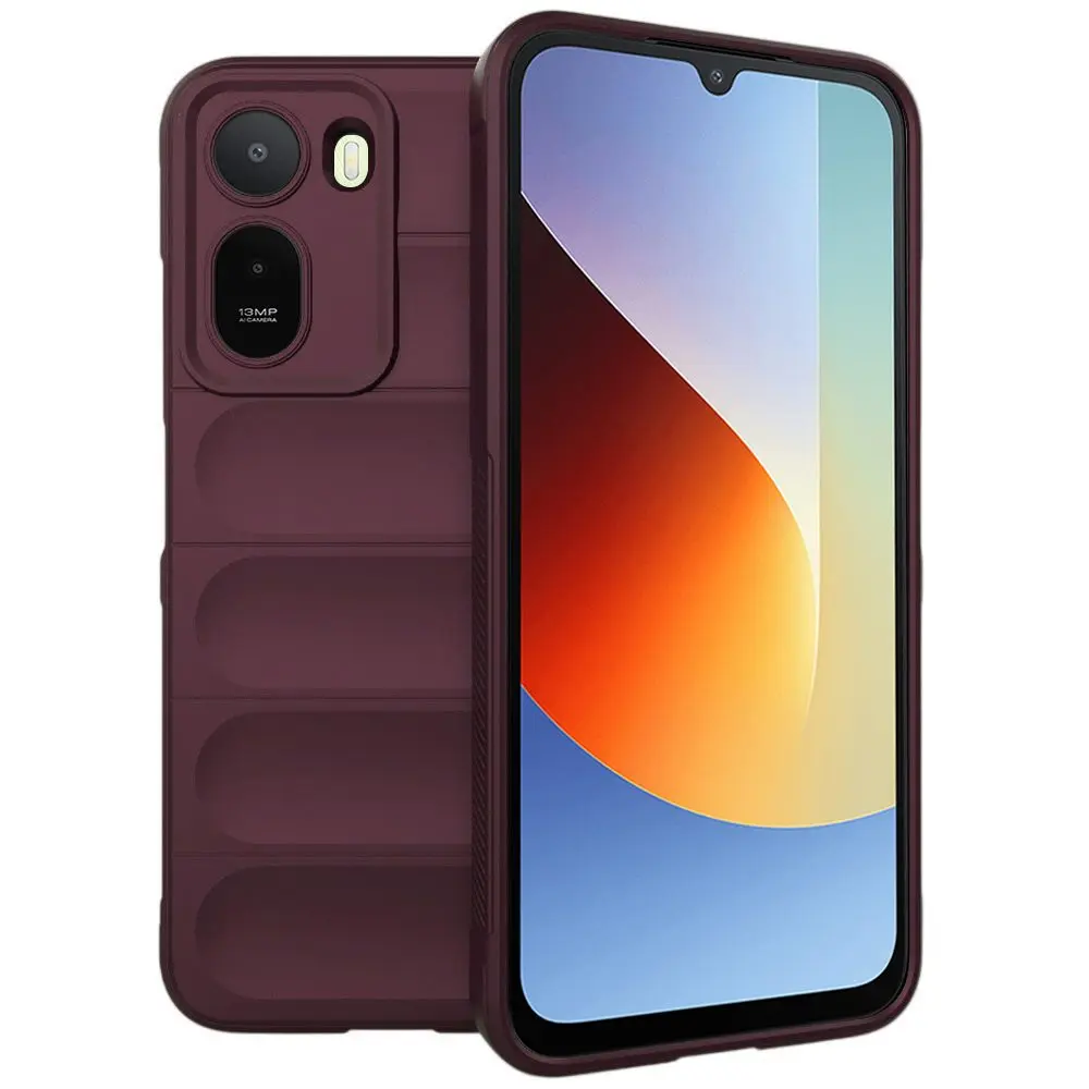 Magic Shield obal, Xiaomi Redmi A7 Pro 4G, vínový