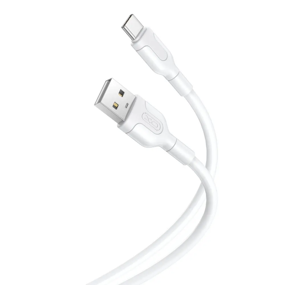 XO kabel NB212 USB - USB-C, 1 m, bílý
