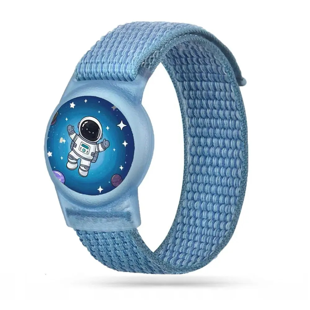 Tech-Protect Nylonový pásek pro děti, Apple AirTag 1 / 2, astronaut