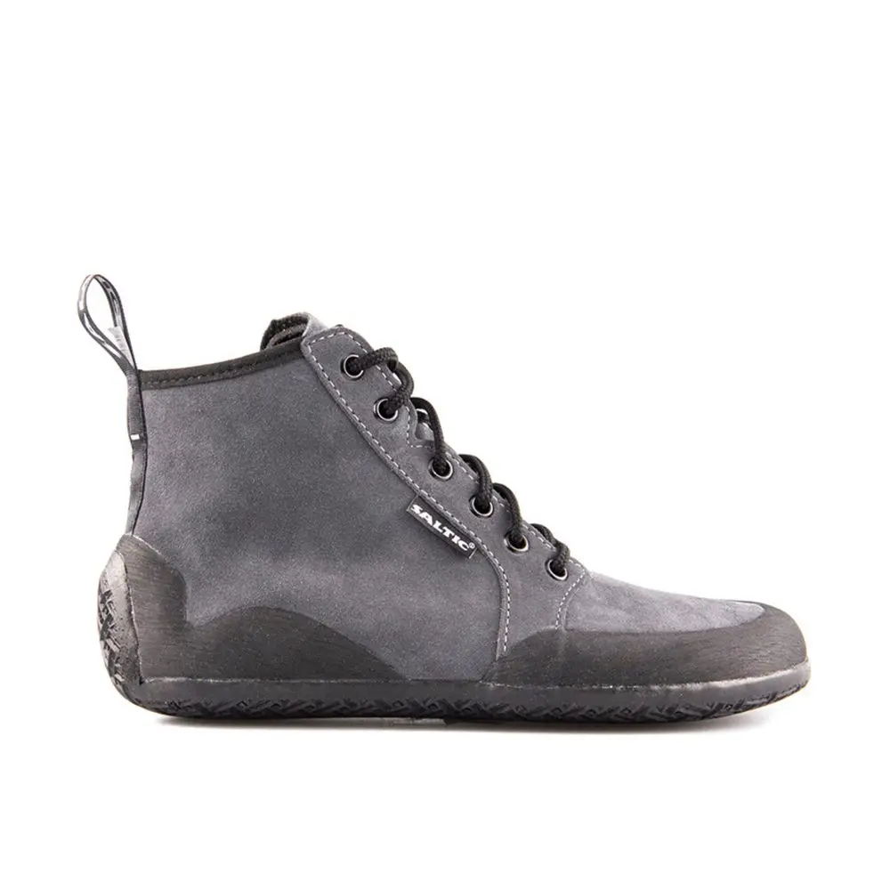 Barefoot Boty SALTIC OUTDOOR HIGH šedé -
