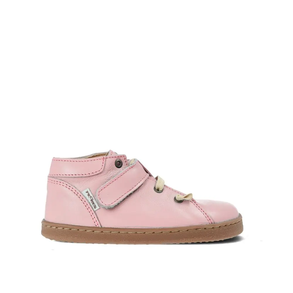 Dětské Barefoot Celoroční boty PEGRES BF 52 0.1 růžové -