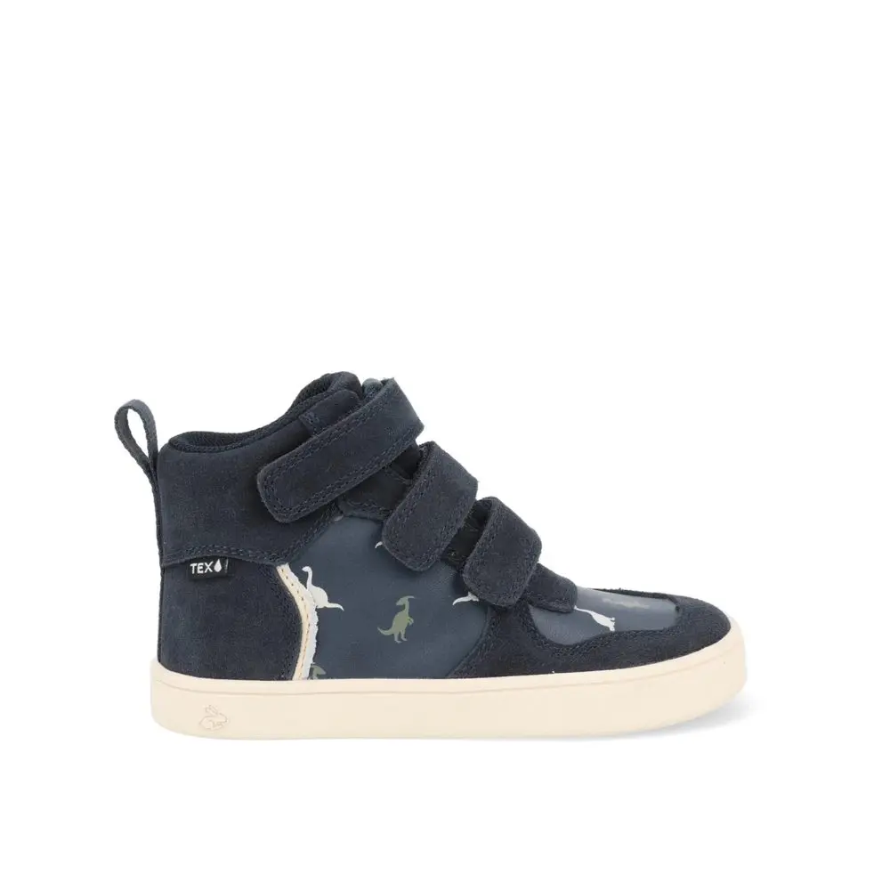 Dětské Barefoot Celoroční boty BUNDGAARD NERO MINI navy dino - 23