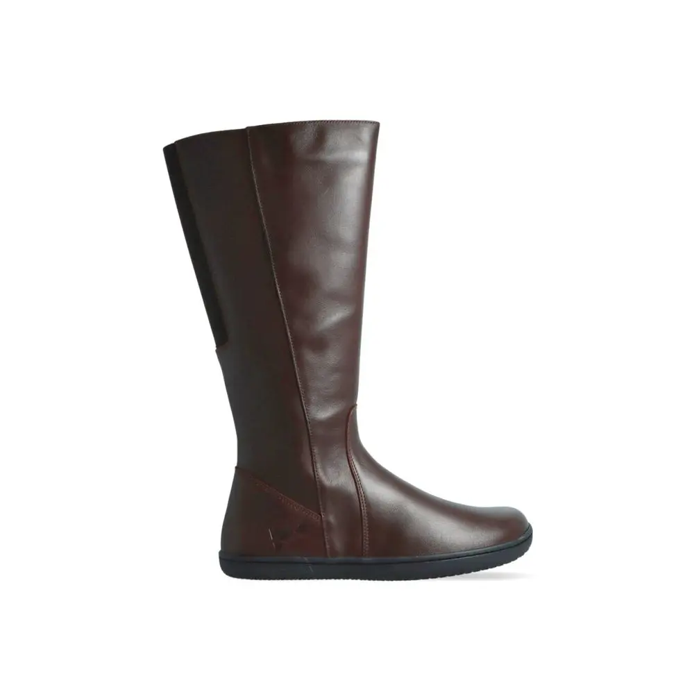 Dámské Barefoot Kozačky ANGLES MAIRA 2.0 hnědé - 39