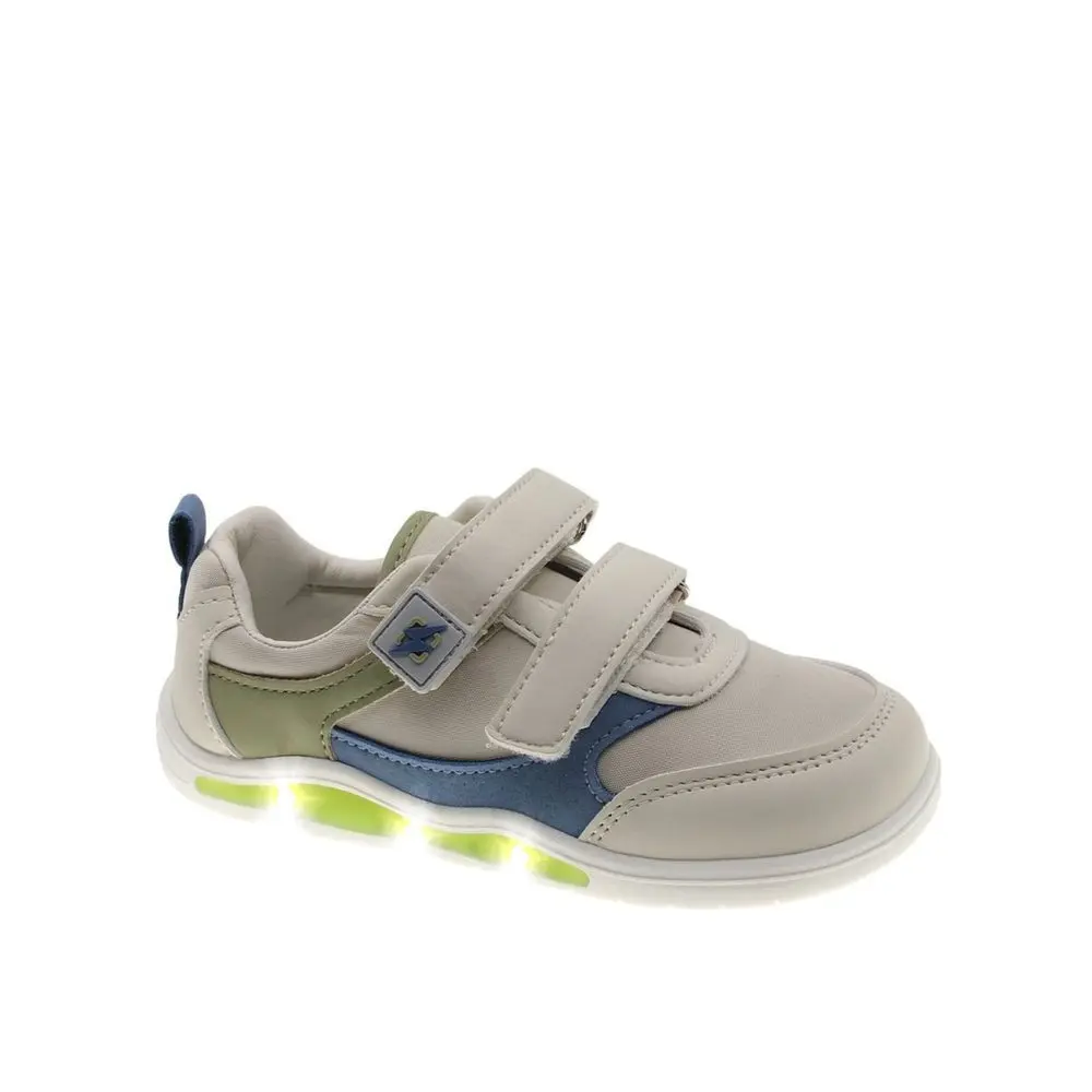 Dětské Barefoot Svítící Tenisky BEPPI SAPATO INFANTI béžové - 25