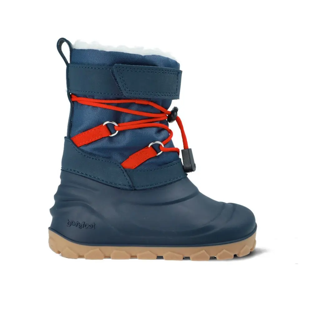 Dětské barefoot zimní sněhule RAYVE FROST HOPPER tmavě modré -