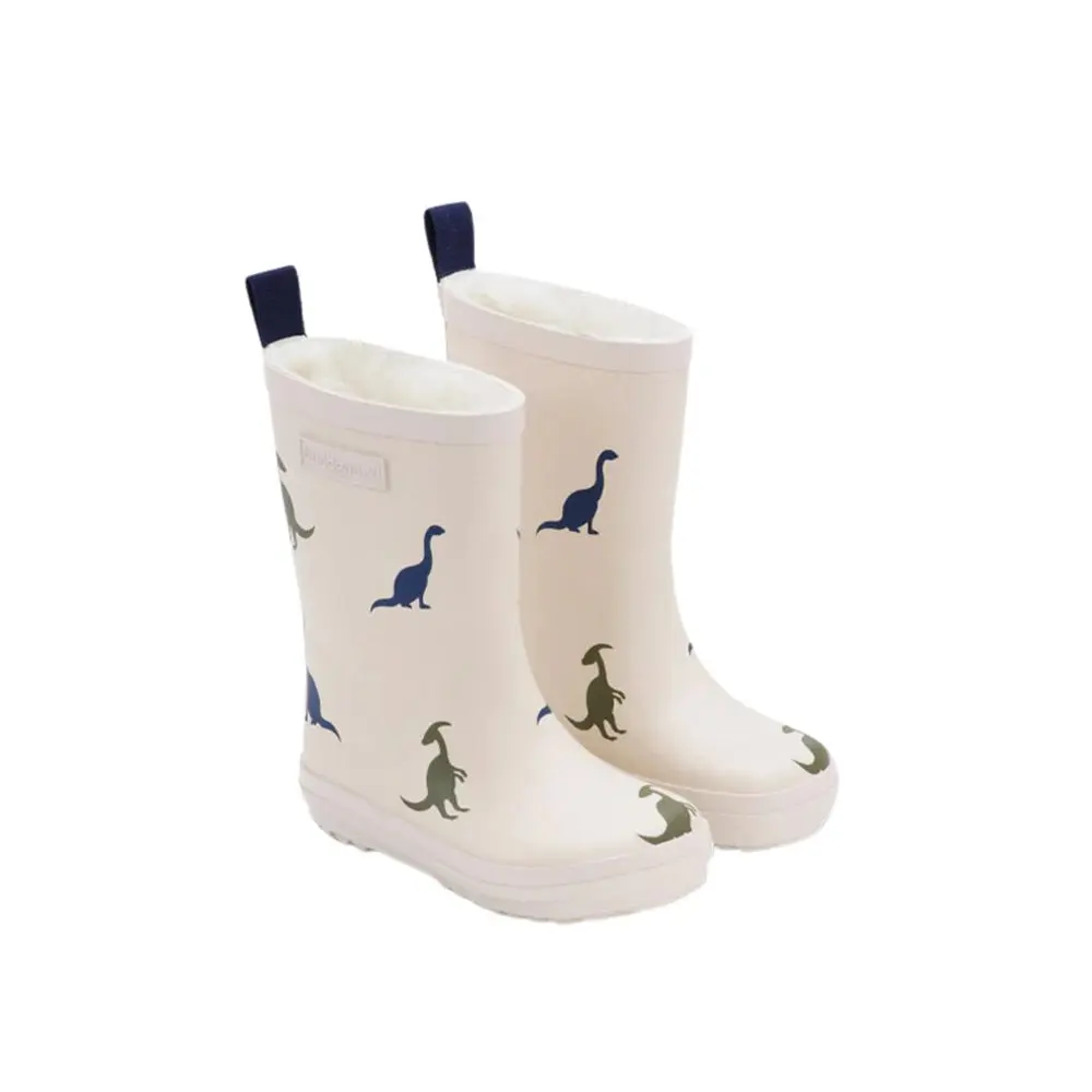 Dětské Barefoot Holínky BUNDGAARD ASPEN ivory dino - 28