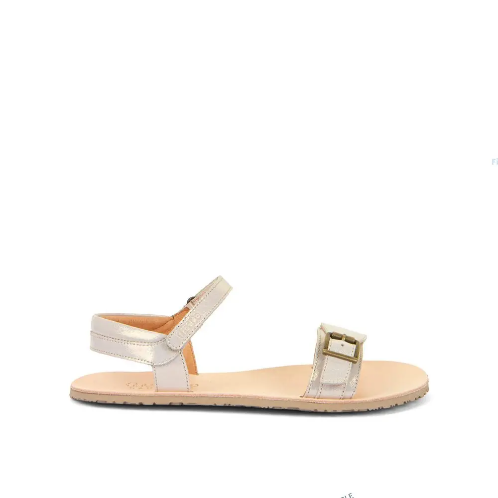 Barefoot Sandály FRODDO SANDAL FLEXY BUCKLE zlaté shine -