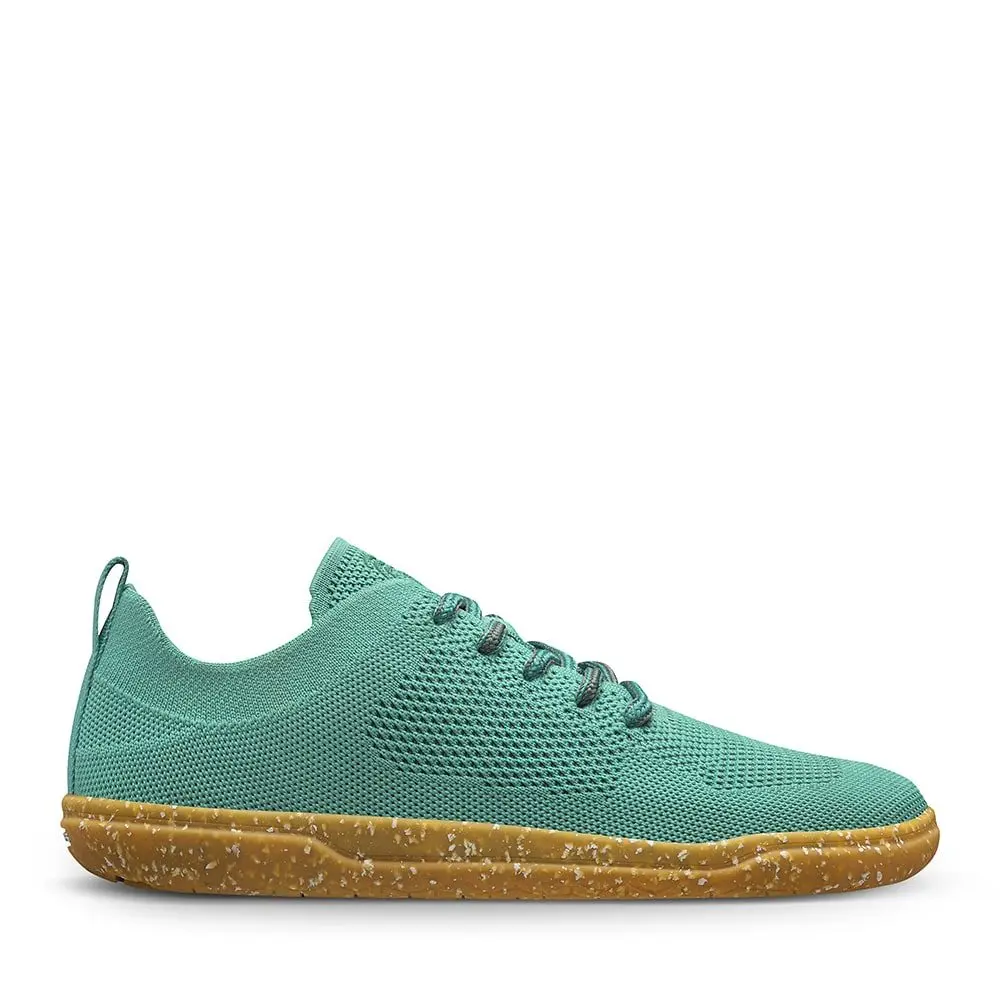 Barefoot Sportovní Tenisky GROUNDIES Active Knit tyrkysové -