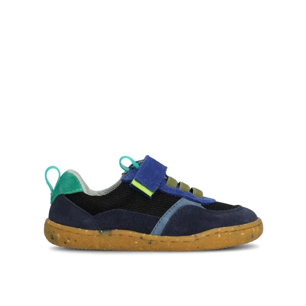 Dětské Barefoot tenisky GROUNDIES Lou 2.0 modré mint -