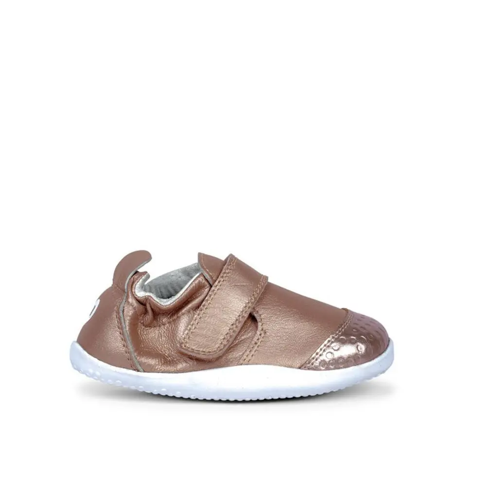 Dětské Barefoot Tenisky BOBUX XPLORER GO růžové zlaté -