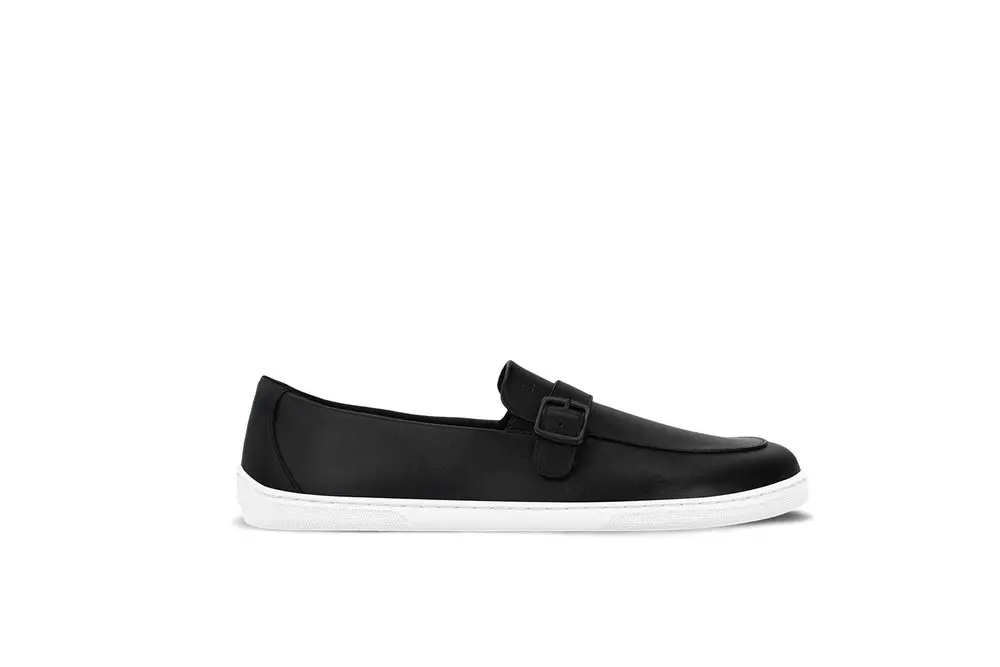 Barefoot mokasíny Be Lenka Amadeus - Black & White - black - 41