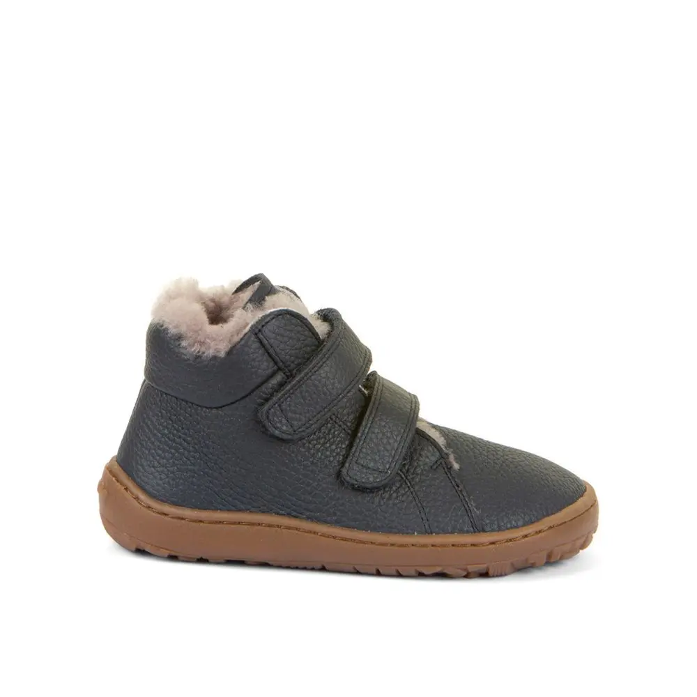 Dětské Barefoot Zimní boty FRODDO ZIMNÍ FURRY tmavě modré -