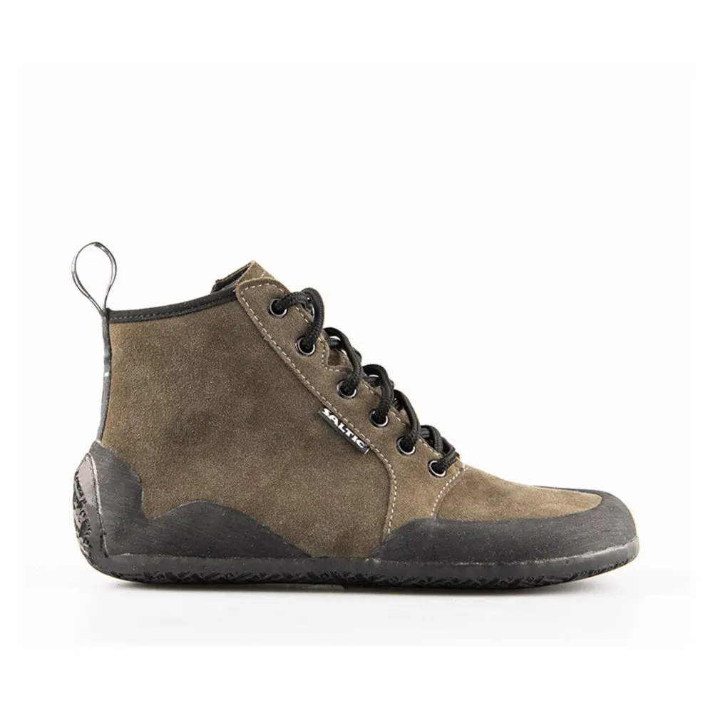 Barefoot Boty SALTIC OUTDOOR HIGH oliv -